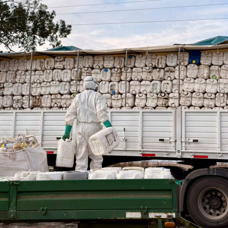 El Municipio impulsó una nueva acción para la correcta disposición final de envases fitosanitarios