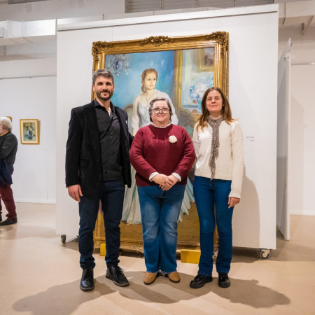Se inauguró en el MUMA la muestra "Lo que se descubre  nos habita" en homenaje al maestro Héctor Cartier