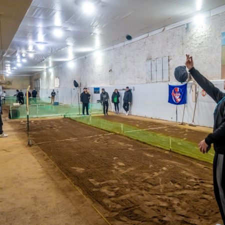 Más de 50 parejas participaron de un torneo de tejo en "El Galpón"