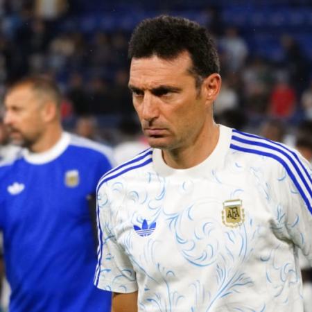 Los grandes ausentes en el primer 11 que paró Scaloni en el entrenamiento de la Selección argentina