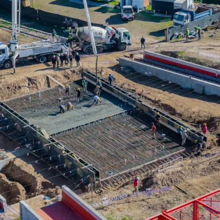 Avanza la obra del paso bajo nivel de Junín