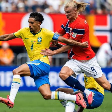 Brasil perdió con Noruega y quedó fuera del Mundial 2026