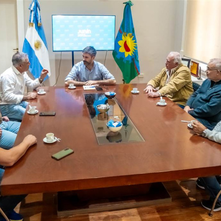 Fiorini recibió a los Veteranos de Malvinas y ratificó el compromiso de seguir fortaleciendo la política de malvinización en Junín