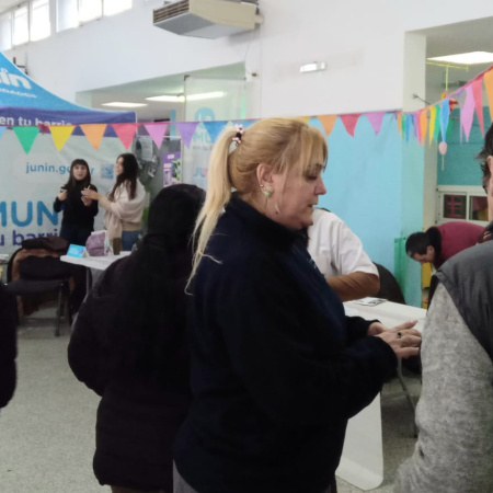 La Muni en tu Barrio llegó a La Rufinita y reforzó el trabajo conjunto con vecinos e instituciones