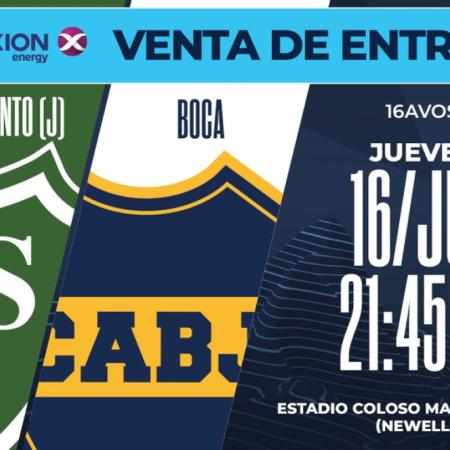Sarmiento ya conoce cómo y cuándo comprar las entradas para enfrentar a Boca en Rosario