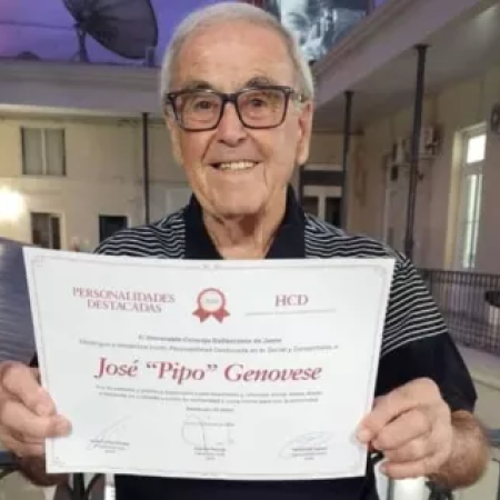 El Concejo Deliberante de Junín homenajeó a José “Pipo” Genovese tras su fallecimiento