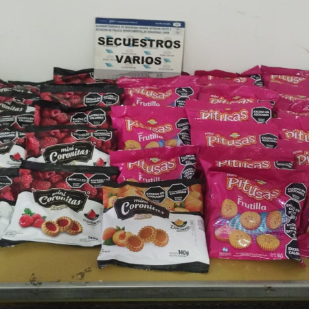 Galletitas "Pitusas" como botín: dos aprehendidos por un robo en una distribuidora en Junín