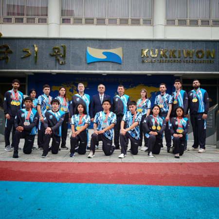 El taekwondo argentino cerró una exitosa gira por China y Corea del Sur