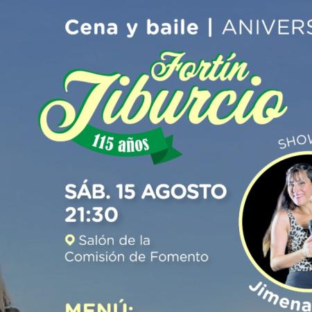 Fortín Tiburcio celebra sus 115 años con una cena y una nueva edición de la Fiesta del Fortín