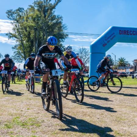 Agustín Roca fue sede del primer Desafío Rural Bike