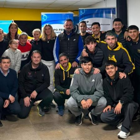 El Municipio y el Grupo Fénix capacitaron en RCP al Club River Plate para fortalecer la prevención en el deporte