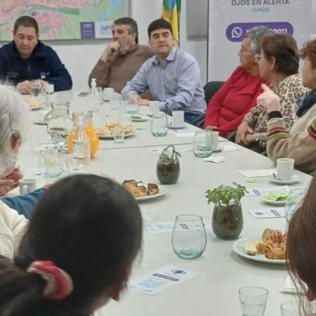 Nueva jornada de "Vecinos Seguros" en Junín