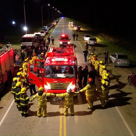 Nueva unidad para los Bomberos Voluntarios de Germania: un importante refuerzo para la seguridad de la comunidad