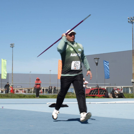Leandro Tecce brilló en el Campeonato Nacional Máster y consiguió cinco medallas