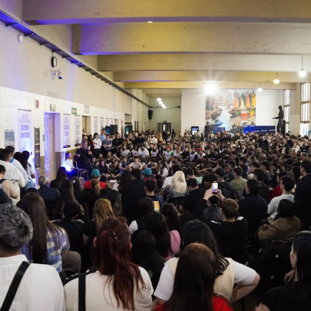 Encuentro del Frente Renovador: Sergio Massa escuchó a los jóvenes