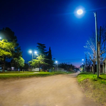 La Celeste alcanzó el 100% de cobertura LED y el Municipio apunta a eliminar las luces de sodio en 2027