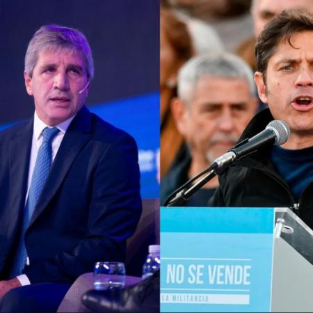Luis Caputo rechazó una devaluación y dijo que "Kicillof es el anticristo"