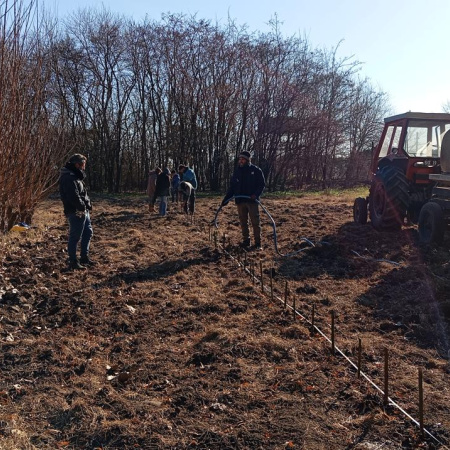 El Estaquero Municipal de Junín distribuyó 2.800 estacas para promover la forestación