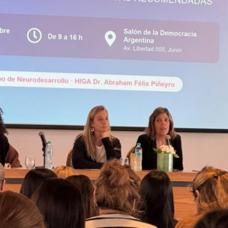 Más de 200 profesionales participaron de la Jornada de Atención Temprana en el Hospital Piñeyro