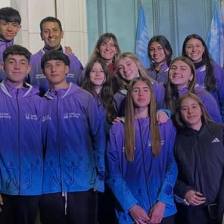 Benjamín Luján se colgó la medalla de oro en los Juegos Bonaerenses y compartió un logro familiar
