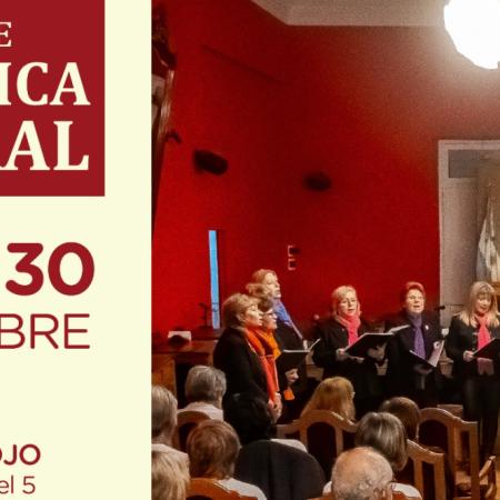 El Ciclo de Música Coral vuelve al Salón Rojo con dos encuentros gratuitos en Junín
