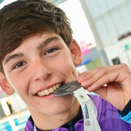 Thiago Garnier le dio a Junín su primera medalla: plata en duatlón